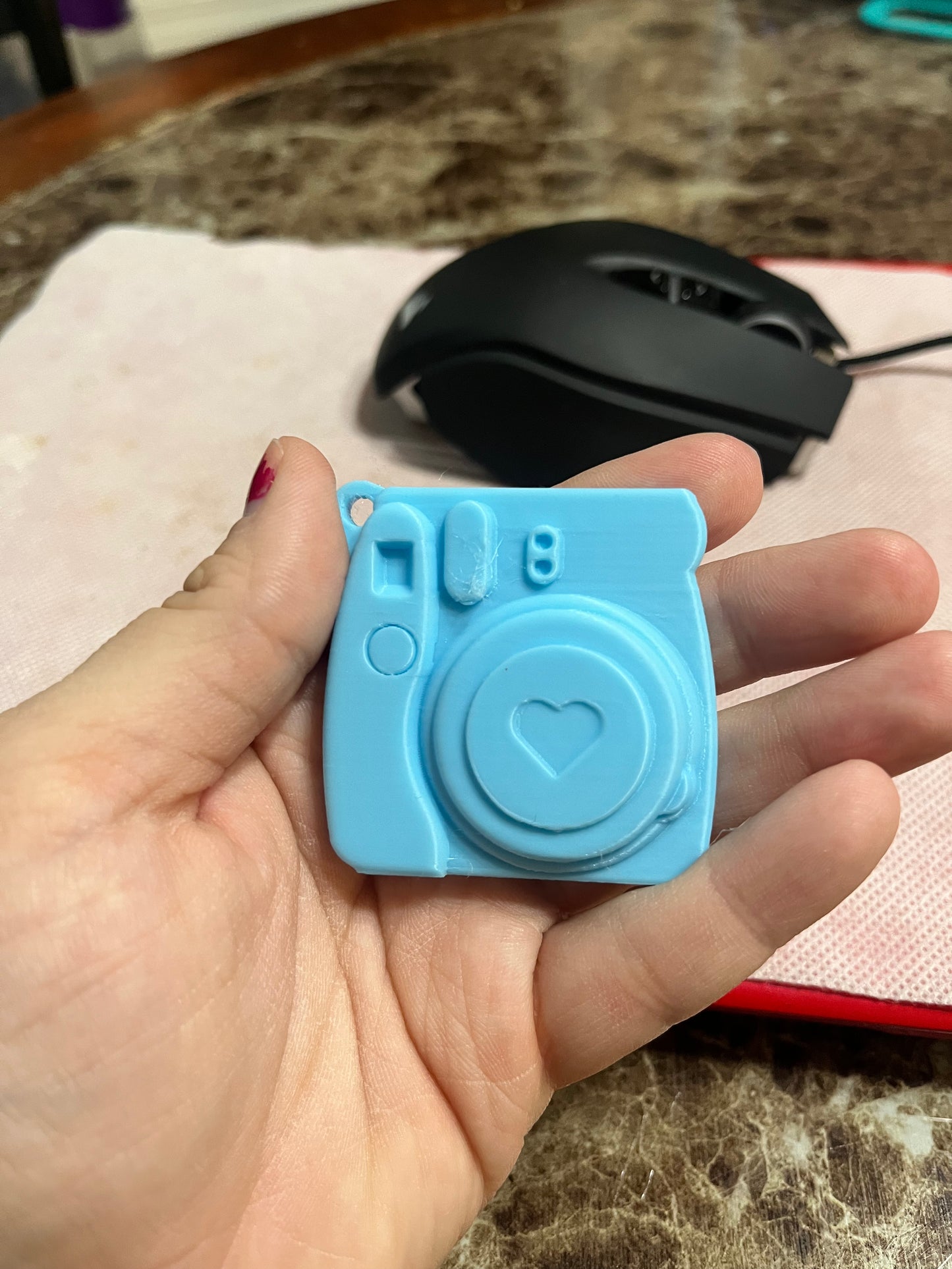 INSTAX mini camera keychain