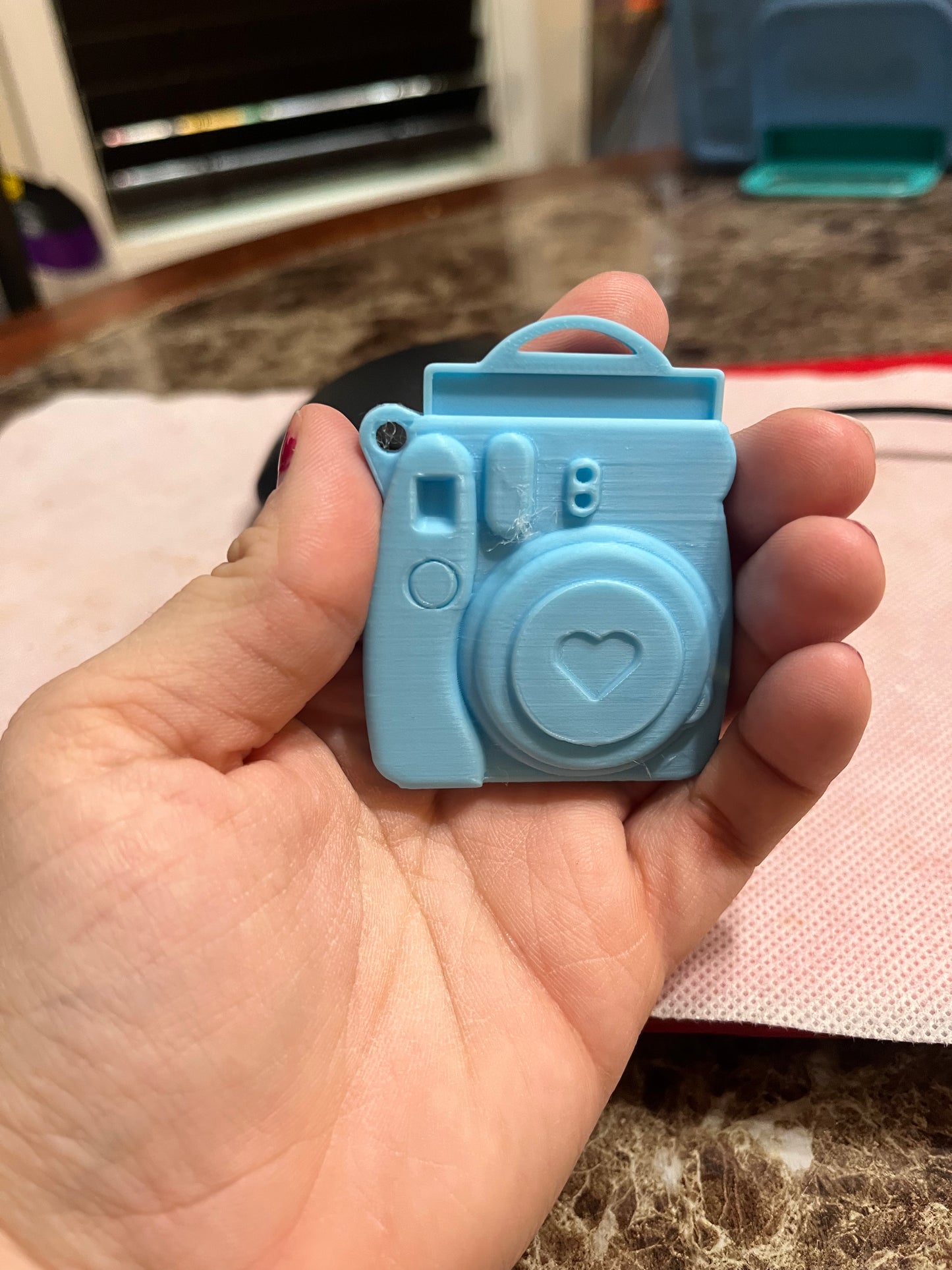 INSTAX mini camera keychain